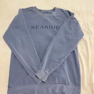 Seaside Crewneck Sweatshirt - Slate Blue